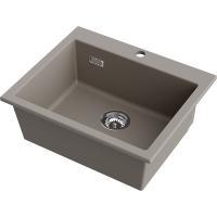 картинка Кухонная мойка Omoikiri Omishima 60-DG Matt Natceramic/dust grey матовый от магазина SEFI