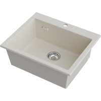 картинка Кухонная мойка Omoikiri Omishima 60-CR Matt Natceramic/cream матовый от магазина SEFI