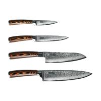 картинка Набор ножей Damascus Suminagashi-SET от магазина ОМОЙКИРИ (omoikiri)