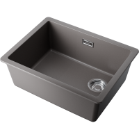 картинка Кухонная мойка Omoikiri Kata 56-U/I Side-GR Artgranit/leningrad grey от магазина SEFI
