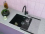 картинка Кухонная мойка Omoikiri Yamakawa 55-U/I-GR Artceramic/leningrad grey от магазина SEFI