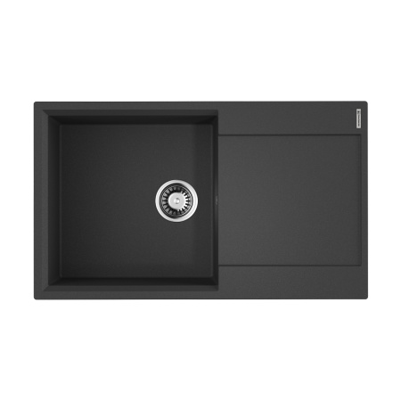 картинка Кухонная мойка Omoikiri Daisen 86-BL Artgranit/черный от магазина SEFI