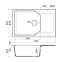 картинка Кухонная мойка Omoikiri Yonaka 78-LB-CA Artgranit/карамель от магазина SEFI