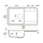 картинка Кухонная мойка Omoikiri Tasogare 86-BE Artgranit/ваниль от магазина SEFI