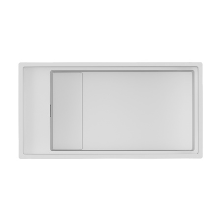 картинка Кухонная мойка Omoikiri Kinaru Pro 86-U/I-WH Artceramic/белый от магазина SEFI
