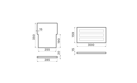 картинка Вставка-держатель и доски FP-04 gb 4999142 от магазина SEFI