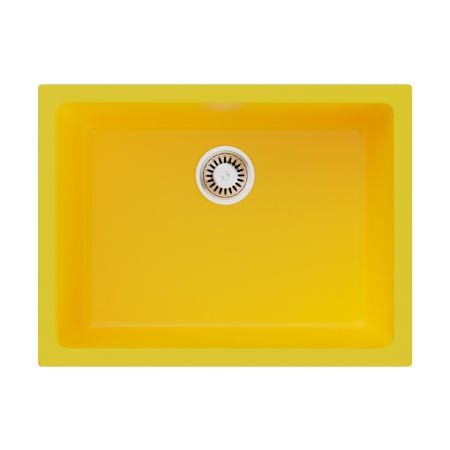 картинка Кухонная мойка Omoikiri Okinoshima 61-U/I-SL Matt Natceramic/sicilian lemon матовый от магазина SEFI