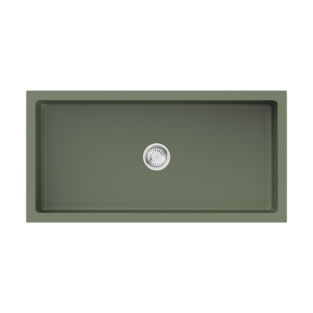 картинка Кухонная мойка Omoikiri Mikura 91-OL Natceramic/olive от магазина SEFI