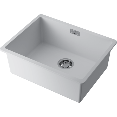 картинка Кухонная мойка Omoikiri Kata 54-U wh Artgranit/белый от магазина SEFI