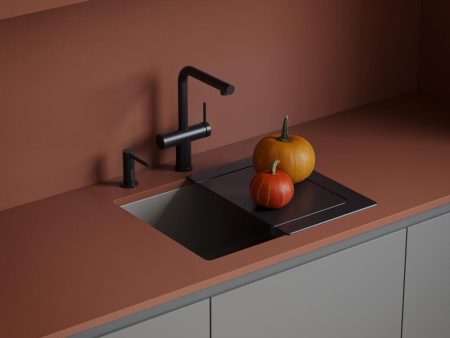 картинка Смеситель Omoikiri Karatsu-S bn от магазина SEFI