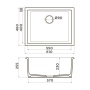 картинка Кухонная мойка Omoikiri Okinoshima 61-U/I rg от магазина SEFI