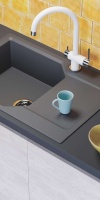 картинка Кухонная мойка Omoikiri Yonaka 78-LB-BE Artgranit/ваниль от магазина SEFI