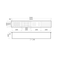 картинка Встраиваемая сушка для посуды Omoikiri DRY-01-LG от магазина SEFI