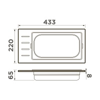 картинка Контейнер Omoikiri DC-01-1-GB от магазина SEFI