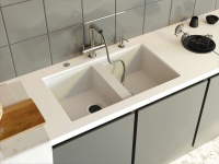 картинка Смеситель Omoikiri Takamatsu-S-PW латунь/pure white от магазина SEFI