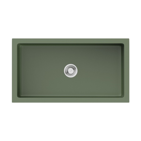 картинка Кухонная мойка Omoikiri Mikura 83-OL Natceramic/olive от магазина SEFI