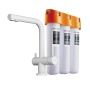 картинка Комплект смеситель + фильтр Nagano-WH-P + Pure drop Lite |белый от магазина SEFI