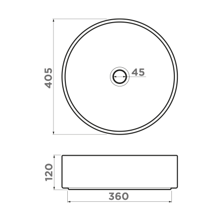 картинка Раковина для ванной Omoikiri Mira-PO Natceramic/портвейн | 4972070 от магазина SEFI