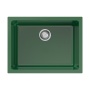 картинка Кухонная мойка Omoikiri Okinoshima 61-U/I-RG Glossy Natceramic/royal green глянцевый от магазина SEFI